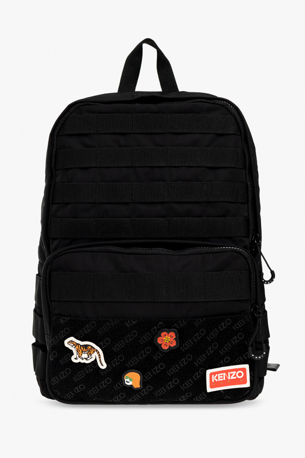 Kenzo Backpack with patches Men's Bags Vitkac